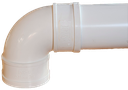 Codo 90 PVC 75 mm