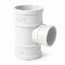 Tee sanitaria PVC 75x50 mm lado.webp