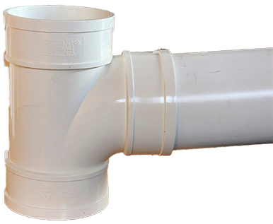 Tee sanitaria PVC 110 mm