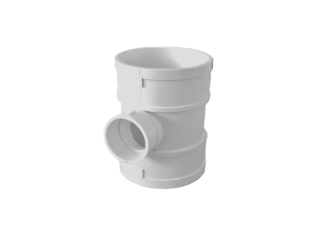 Tee sanitaria PVC 110x50 mm lado.png