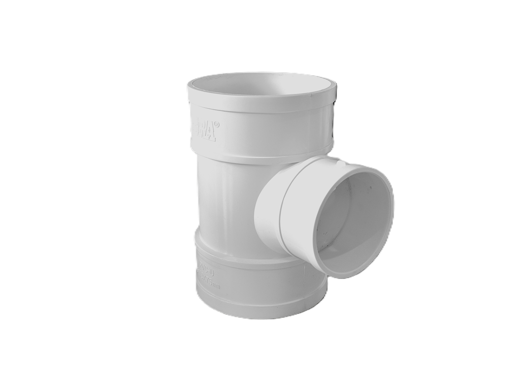 Tee sanitaria PVC 110x75 mm lado.png