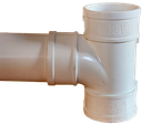 Tee sanitaria PVC 75 mm