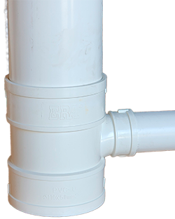 Tee reducida PVC 110 x 50 mm