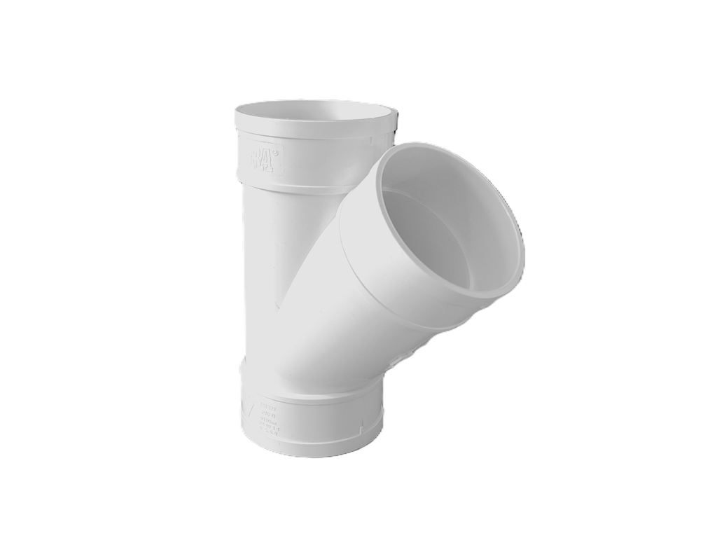 Yee sanitaria PVC 110 mm lado.png