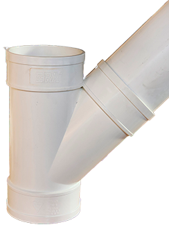 Yee sanitaria PVC 110 mm