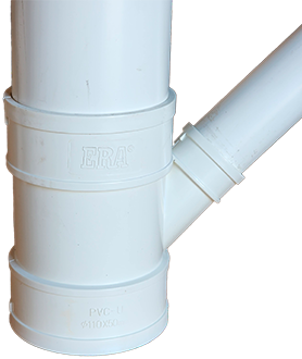Yee reducida PVC 110 x 50 mm