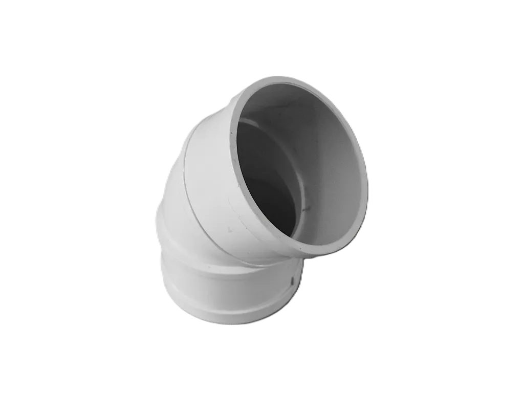 Codo 45 PVC 75 mm lado.webp