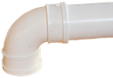 Codo 90 PVC 50 mm