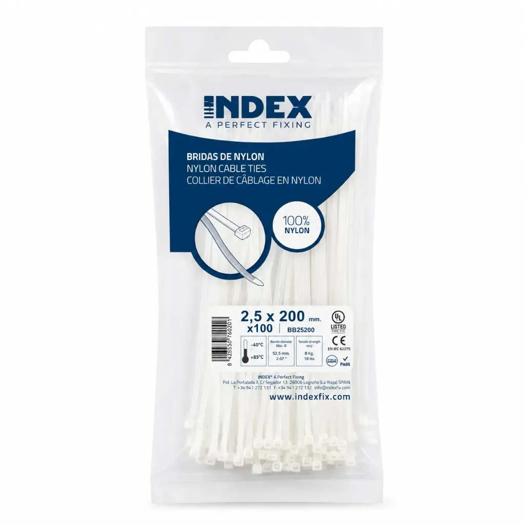 Brida Nylon pack 2.5x200