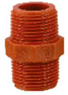 Nipple corto macho PP 1/2 plg