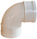 Codo 90 PVC 75 mm