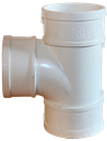 Tee sanitaria PVC 75 mm