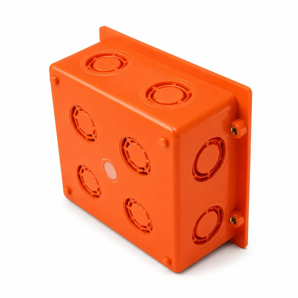 Caja eléctrica doble 120x120x50