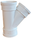 Yee sanitaria PVC 50 mm