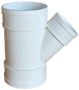 Yee reducida PVC 110 x 75 mm