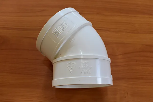 Codo 45 PVC 110 mm