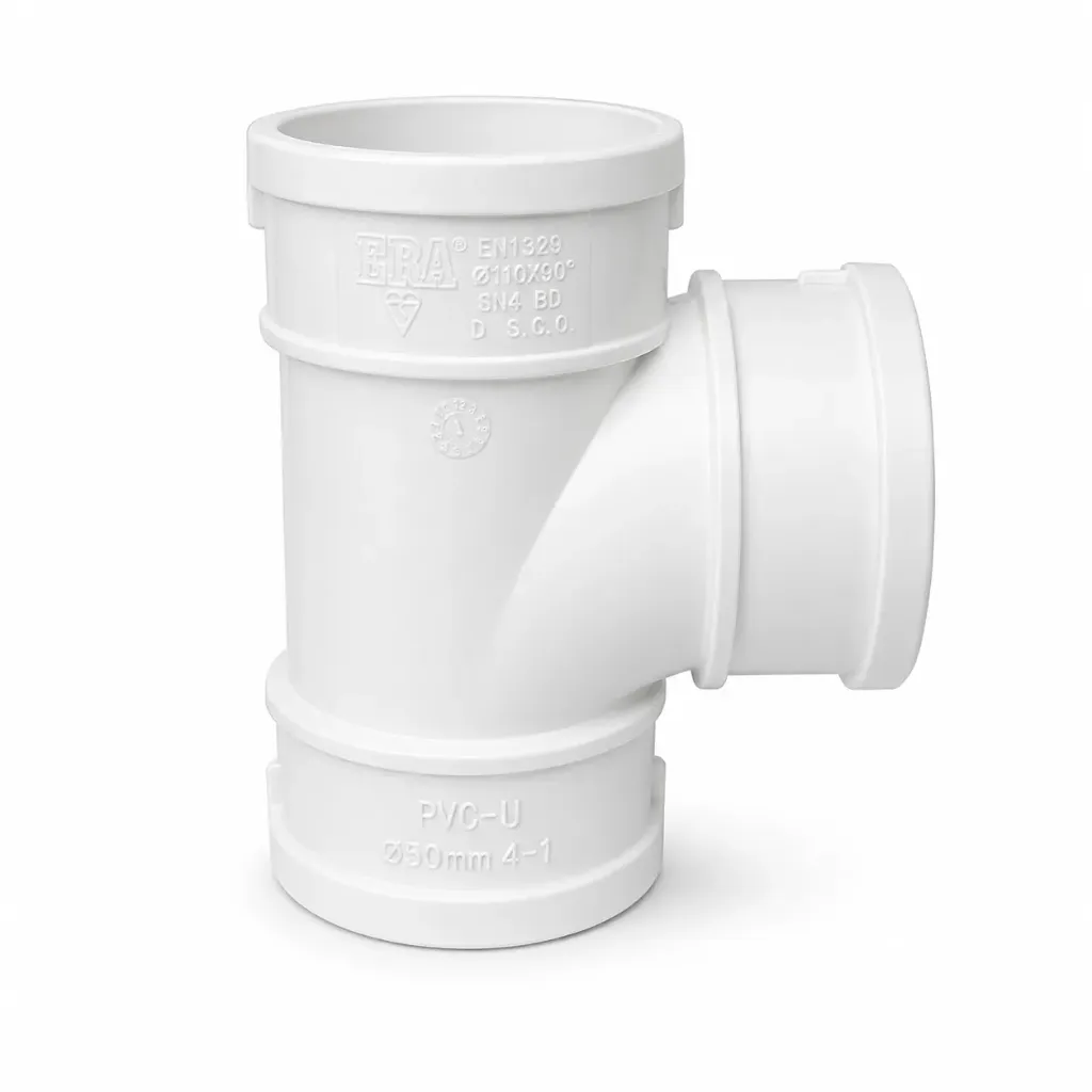 Tee sanitaria PVC 50 mm