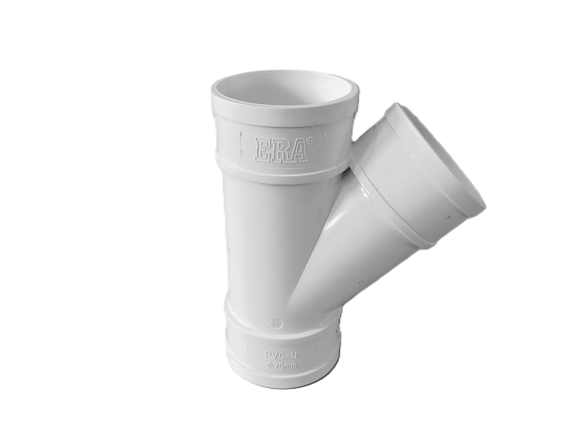 Yee sanitaria PVC 75 mm