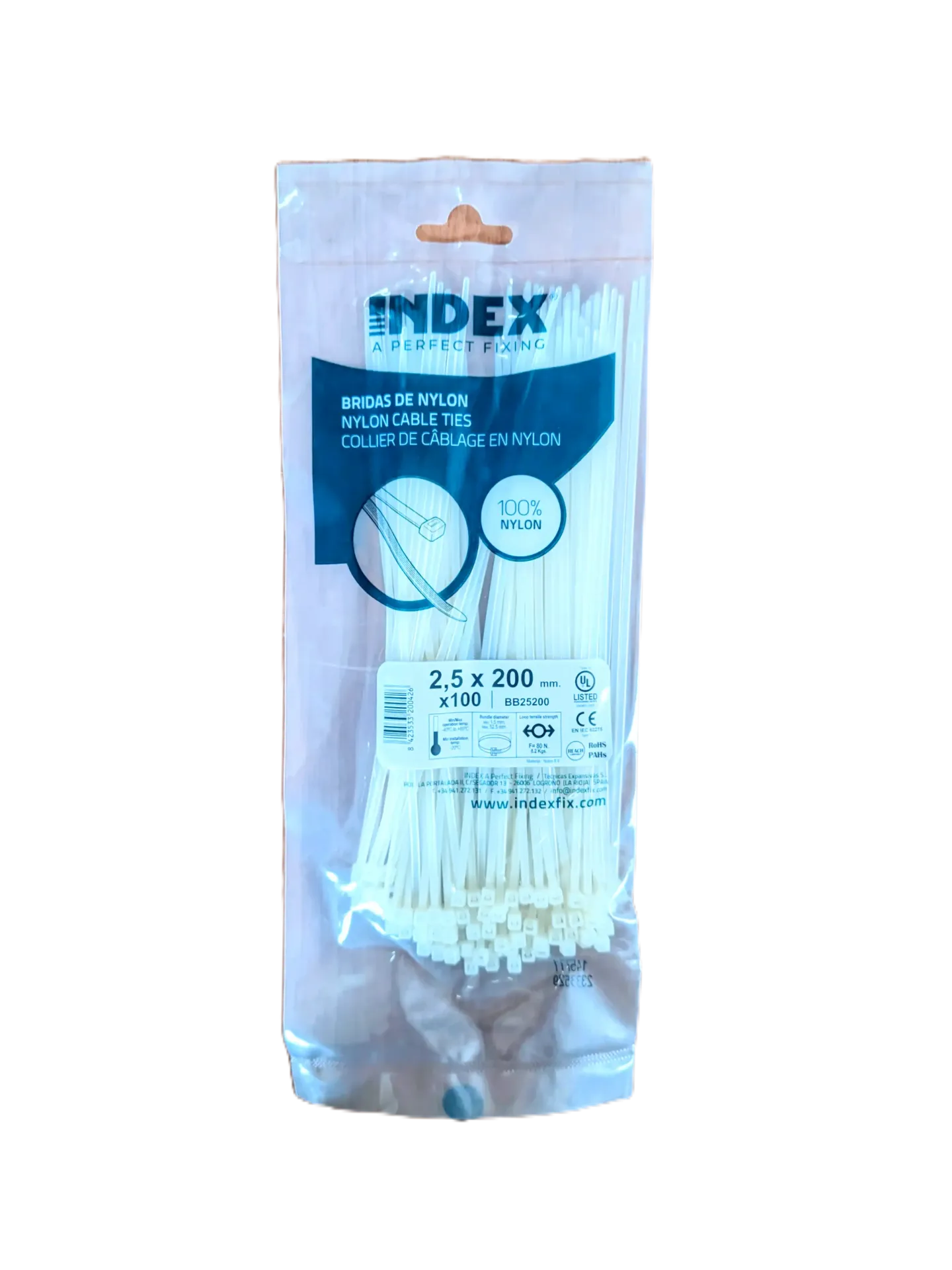 Brida Nylon pack 2.5x200