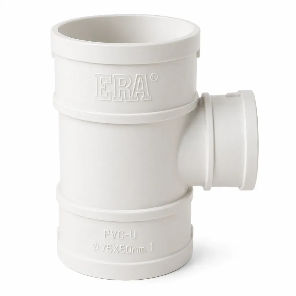 Tee sanitaria Reducida PVC 75x50 mm