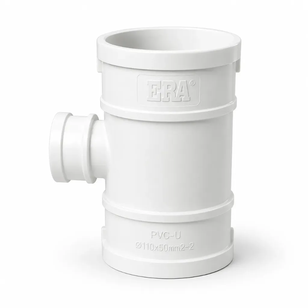 Tee Sanitaria Reducida PVC 110x50 mm