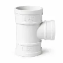 Tee Sanitaria Reducida PVC 110x75 mm