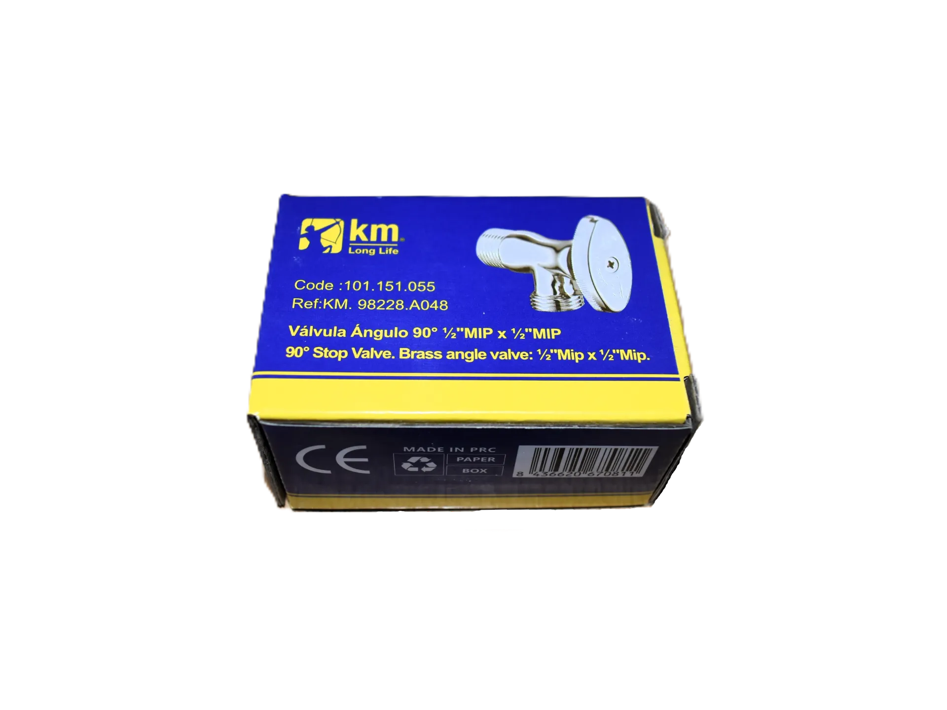 Válvula Ángulo 90 1/2x1/2