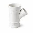 Yee Sanitaria Reducida PVC 75x50 mm