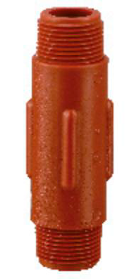Nipple largo macho PP 3/4 plg 10 cm