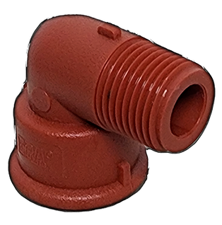 Codo macho-hembra 90 PP 1/2 plg