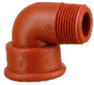 Codo macho-hembra 90 PP 3/4 plg