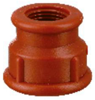 Cupla reducida PP 1 x 3/4 plg