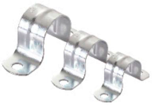 Presilla p/manguera dos patas metal de 20mm