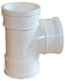 Tee sanitaria PVC 50 mm