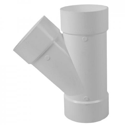Yee sanitaria PVC 50 mm