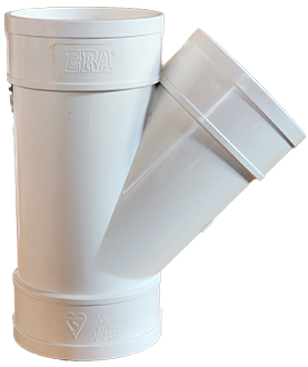 Yee sanitaria PVC 110 mm