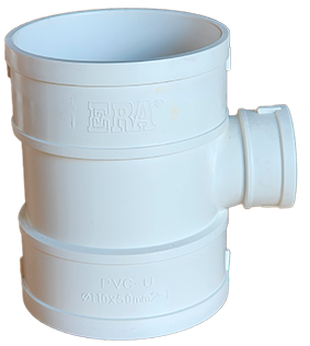 Tee reducida PVC 110 x 50 mm