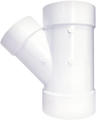 Yee reducida PVC 110 x 50 mm