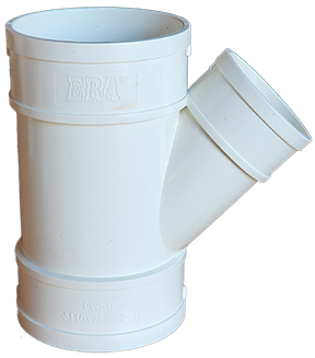 Yee reducida PVC 110 x 75 mm