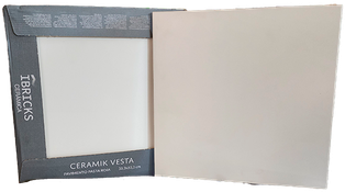 Losa Cerámica Silk Blanco Mate 1.45 mts